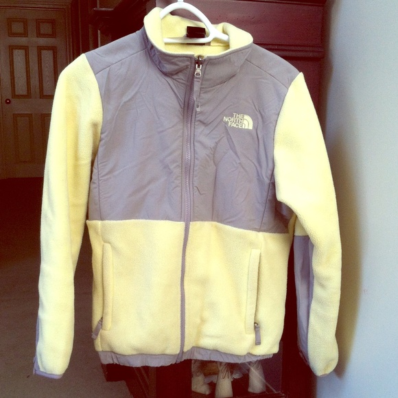 Yellow North Face Denali Jacket