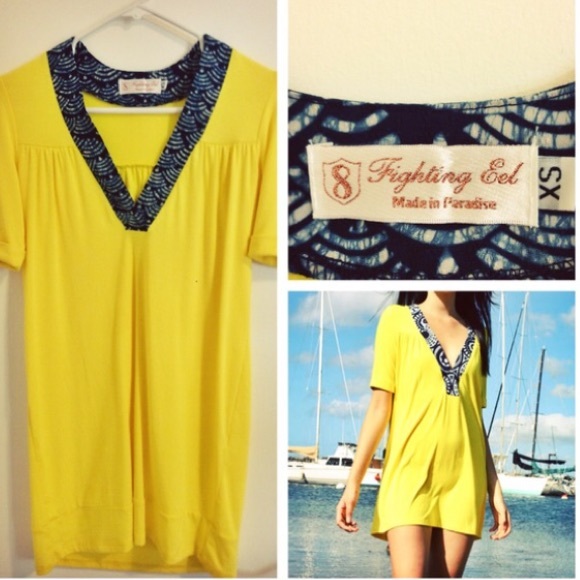 NWOT Fighting Eel tunic