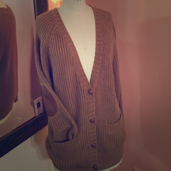 Elbow Patch Cardigan!