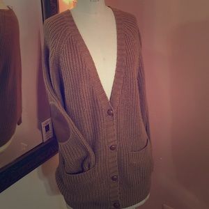 Elbow Patch Cardigan!