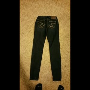 Silver suki skinny jeans