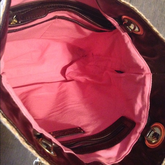 Kate Landry straw tote bag - Picture 4 of 4