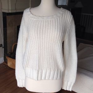 Cream sweater