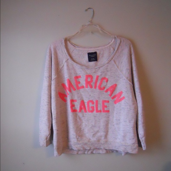 American Eagle Grey Sweatshirt Oversized SZ XXL - Picture 1 of 1