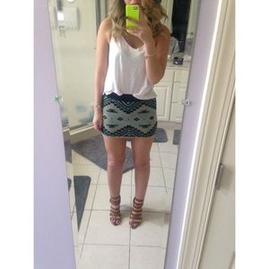 SALE⚡️Tribal Pattern Miniskirt