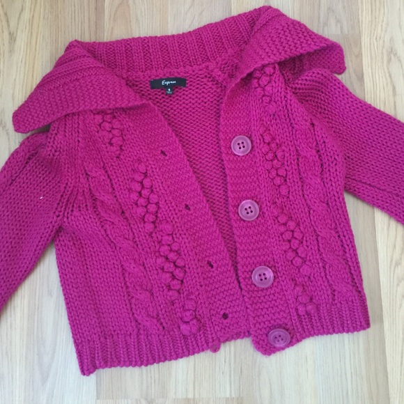 Pink express sweater