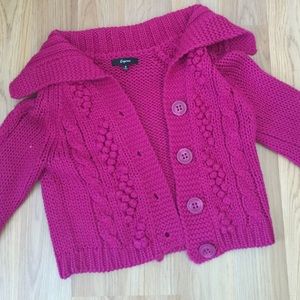 Pink express sweater