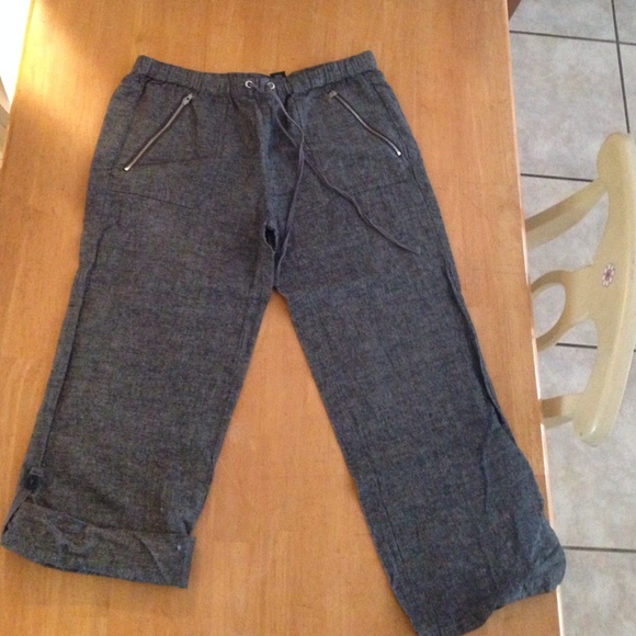 Cute cotton capris