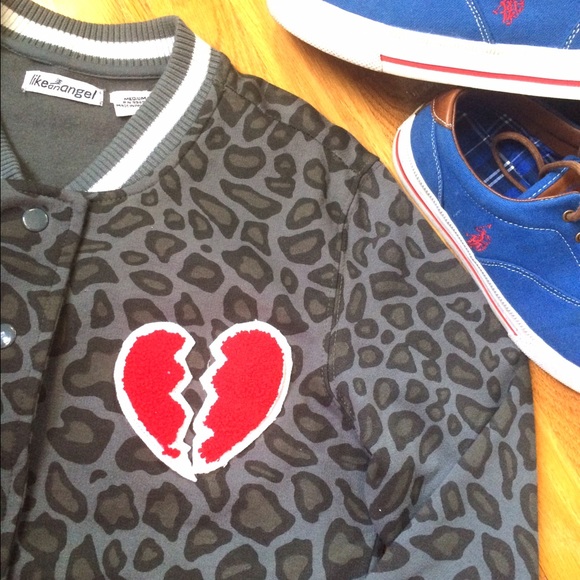 Leopard Bomber Style Coat/Jacket