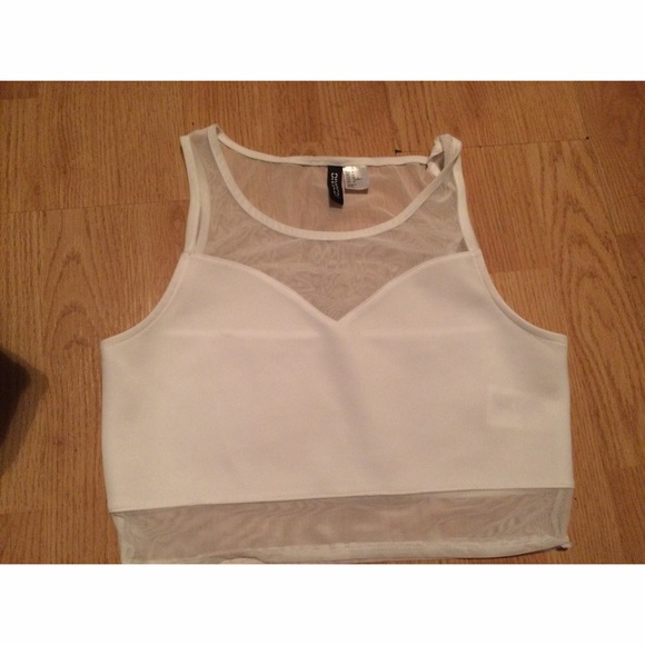 Mesh crop top