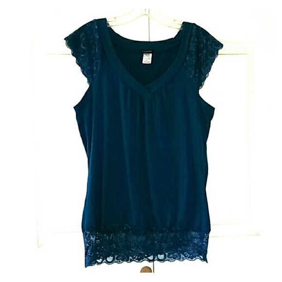 Maurices Lg Cap sleeve shirt