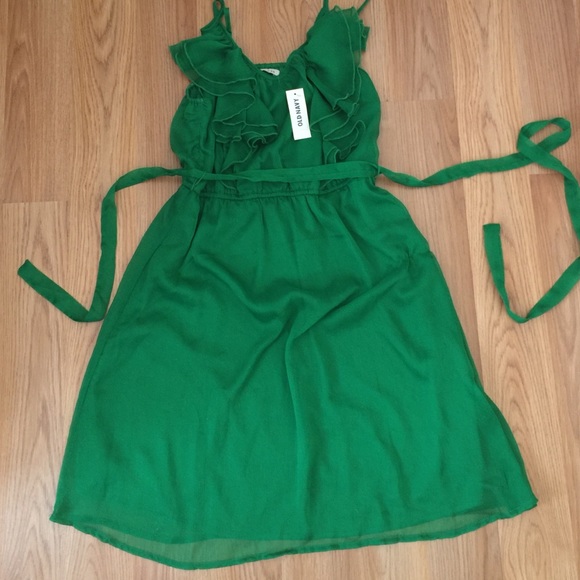 Green old navy dress