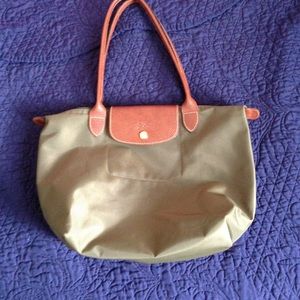 Medium Moss Green Longchamp