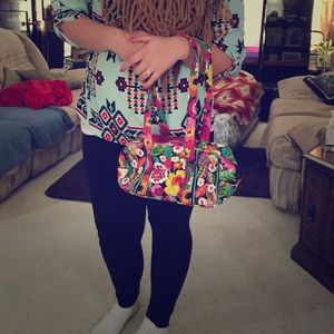 Vera Bradley Va Va Bloom purse.