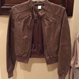 SALE!  Ellison Tan Leather Jacket