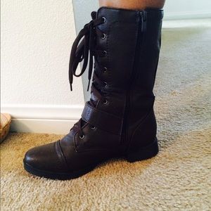 Brown boots