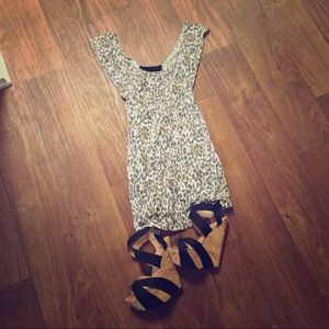Roxy leopard summer dress