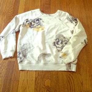 SUPER CUTE FLORAL HOODIE