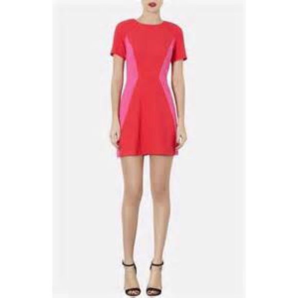 Topshop Colorblock Sheath Dress