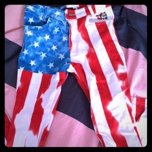 NWOT USA skinny jeans bought in England's Top Shop