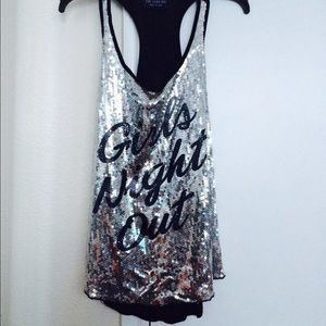 Girls night out sparking shirt