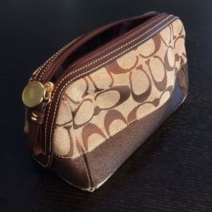 Coach cosmetic bag