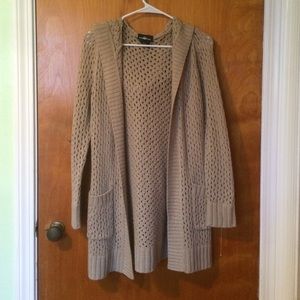 Tan cardigan