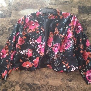 Floral Blazer