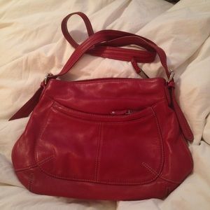 Authentic Red Leather Bag