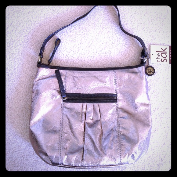 The Sak Leather Ross Gold shoulder/crossover - Picture 1 of 4