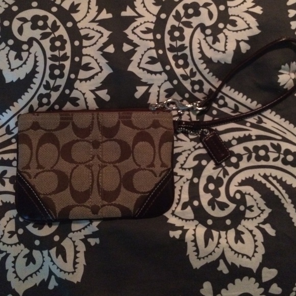 Coach wristlet