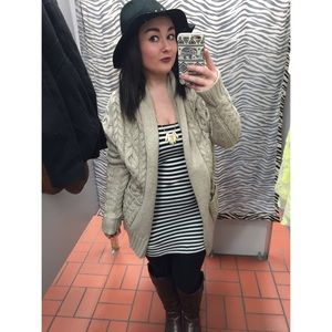 Oversized Cable Knit Sweater