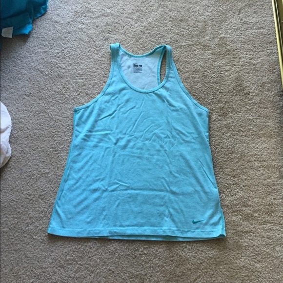Nike blue running shirt