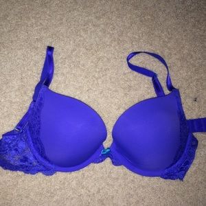 Blue Victoria secret bra size 34D