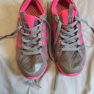 Pink and gray climawarm Adidas