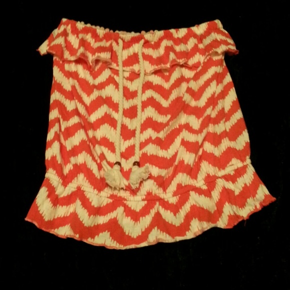 Strapless arizona shirt