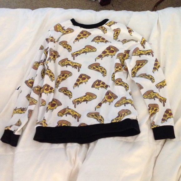 Pizza sweat shirt