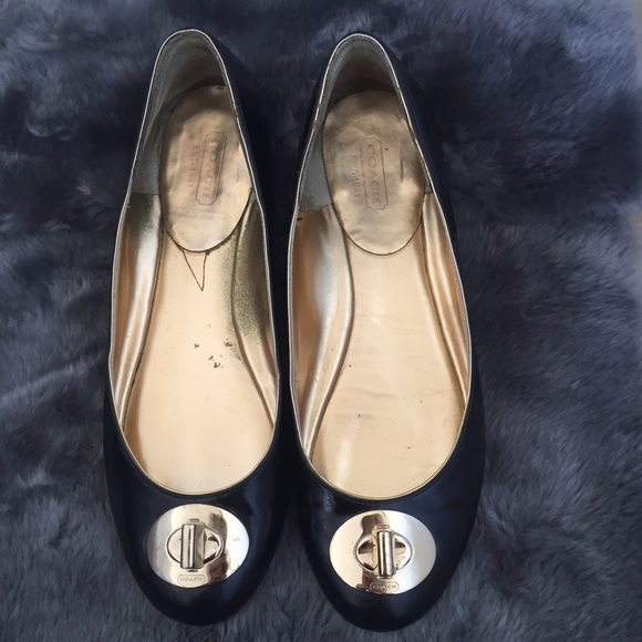 Coach flat shoes