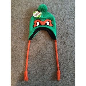 NWT Ninja Turtle Michelangelo Hat