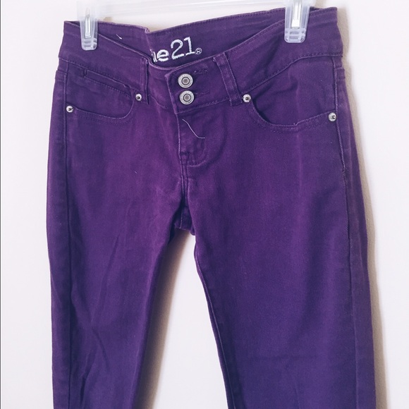🔴SALE🔴 Purple Skinny Jeans