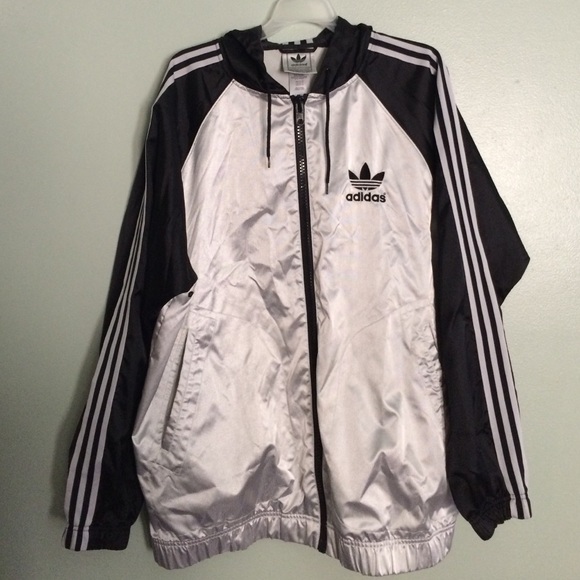 Mens adidas rain/weather coat