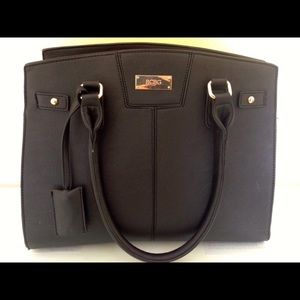 BCBG classic black handbag