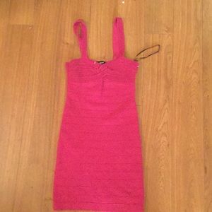 🚫SOLD🚫Bandage Bebe Magenta dress