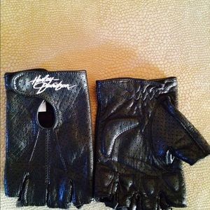 Harley Davidson Women's Fingerless Gloves SZ L