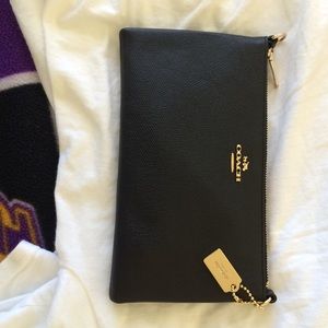 Authentic coach embossed Kiley cross body