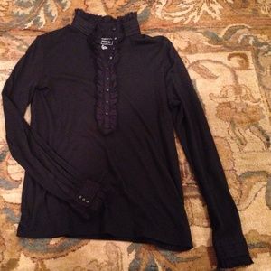 Lauren Jeans & Company black long sleeve top.