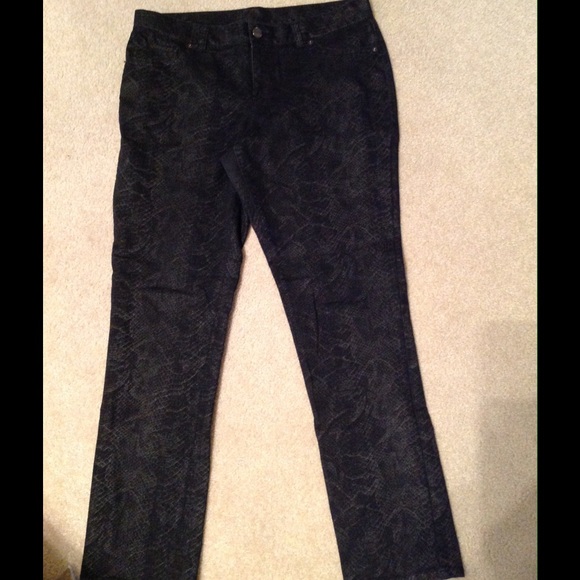 INC Snakeprint Pants from Macy's - Picture 1 of 3