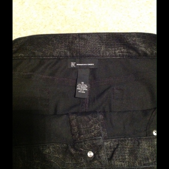 INC Snakeprint Pants from Macy's - Picture 2 of 3