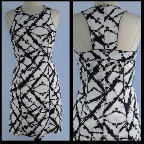 Cynthia Rowley Dresses & Skirts - Cynthia Rowley black and white linen dress
