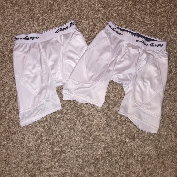 2 pair of sliding shorts. I used them for softball